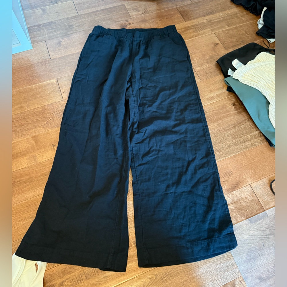 Old Navy Women's Black Wide Leg Pants